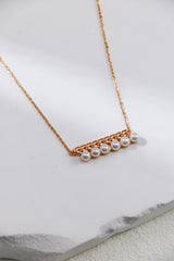 Celeste Bar Necklace-D0487