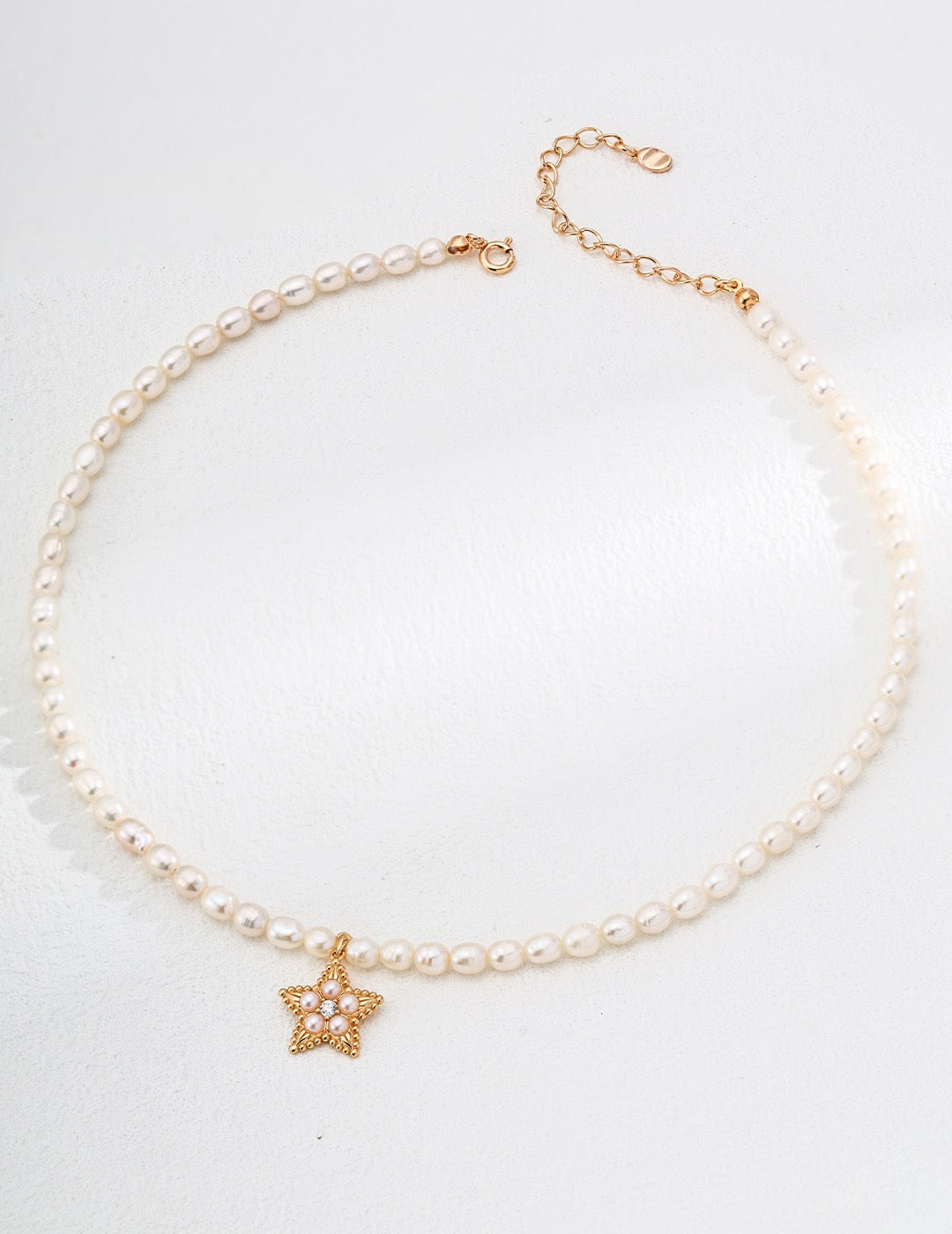 Stella Pearl Necklace-D0601