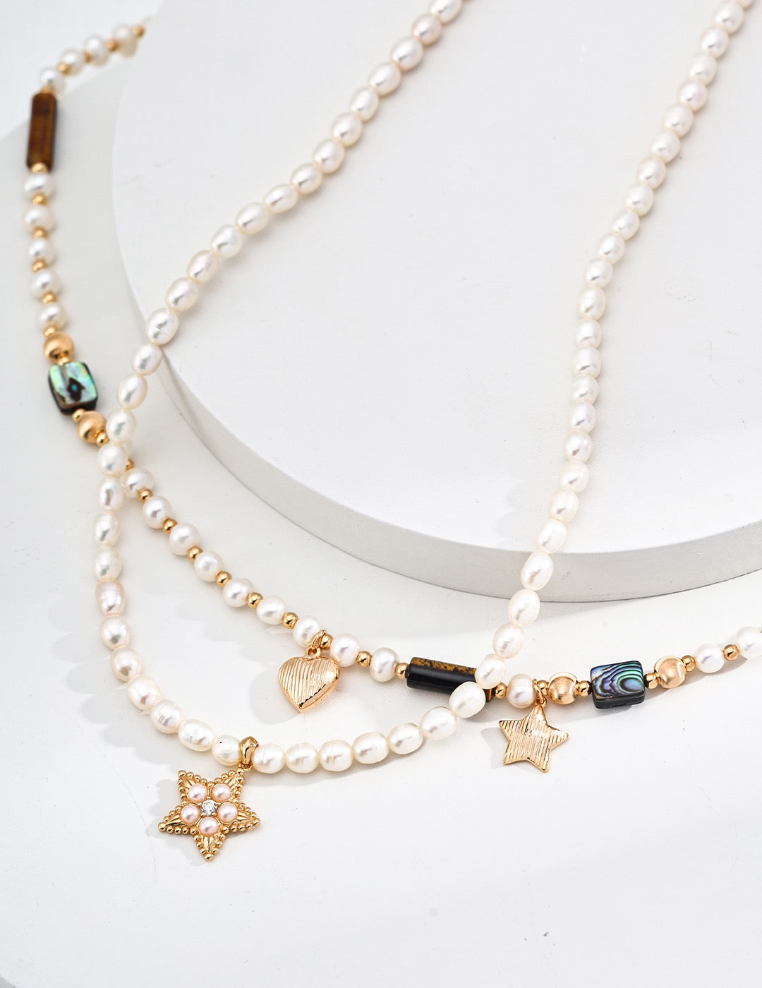 Stella Pearl Necklace-D0601